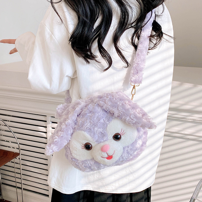 New Japanese-style cute and soft plush toy handbag with high appearance level. Direct sales from the manufacturer Application Scenario