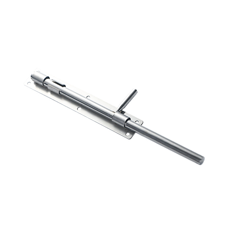 Factory direct supply: Thickened stainless steel top and bottom latch doors, extended floor-standing latch bolts, upper and lower latch bolts for wooden doors Item Picture