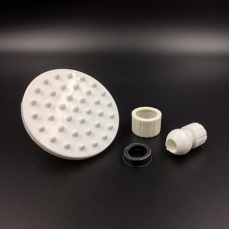 Bathroom shower, small lotus pod nozzle, bathhouse, hotel and guesthouse, ABS plastic small top spray, dormitory, construction site, shower head hanging head Specification drawing