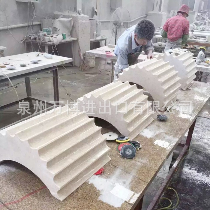 European-style marble Roman Columns, marble columns, granite cylinders, leather stone carvings, custom-made stone cylinders Specification drawing