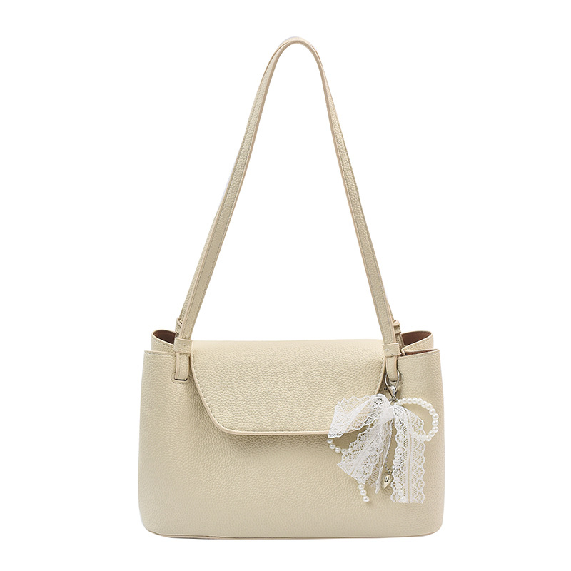 Cross-border retro, niche and versatile commuter tote bag for women, Spring 2025 new style, stylish, large-capacity single-shoulder underarm bag Item Picture