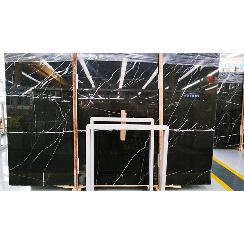Home decoration: Light luxury marble, black and white root, bathroom, washbasin, countertop, staircase, stone, custom bathroom, black stone Application Scenario