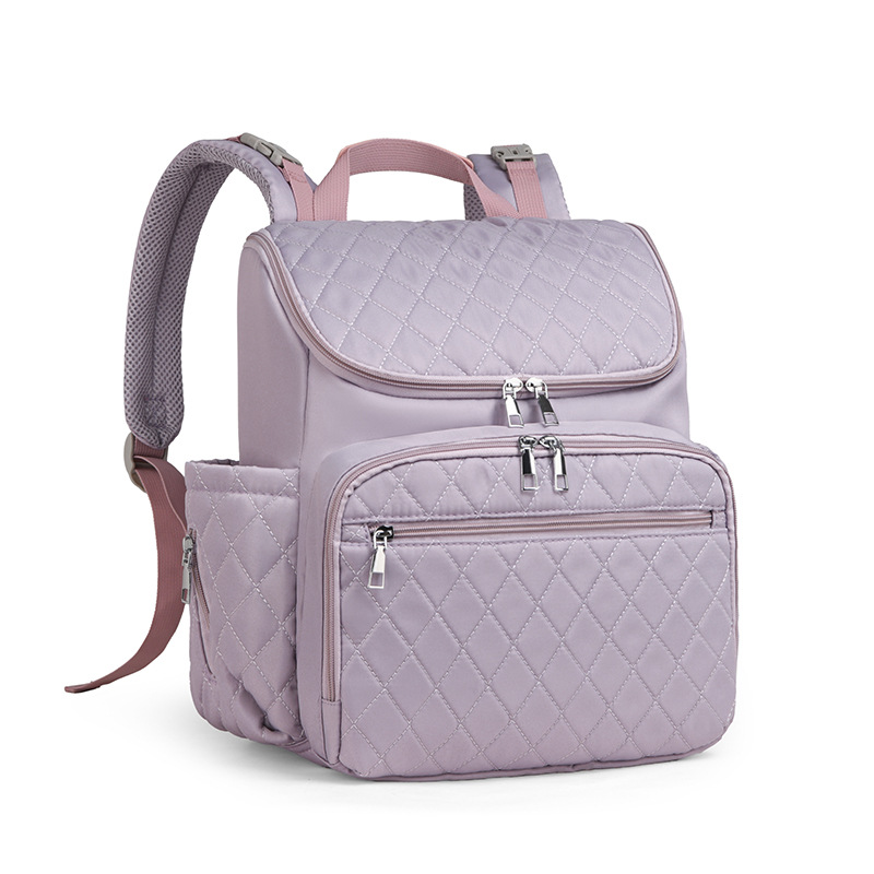 New cross-border fashionable backpacks with large capacity, convenient hand-carry, casual ladies, trendy mommy bags, wholesale baby bags Application Scenario