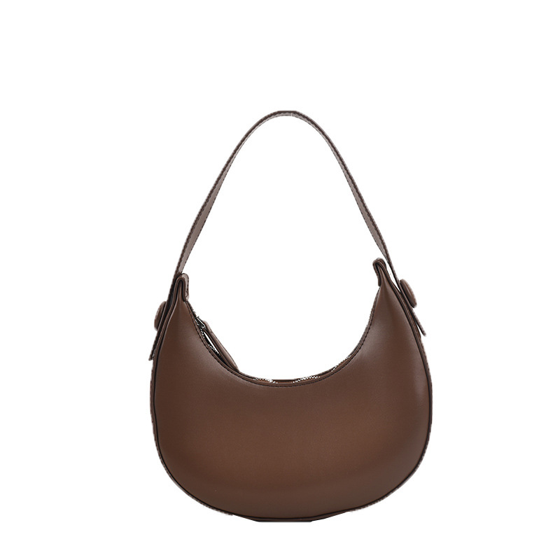 Cross-border retro small bag for women 2025 new style fashionable and casual women's bag, popular single-shoulder bag, quality and versatile underarm bag Item Picture