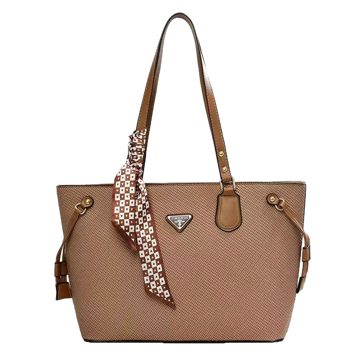 This high-end and elegant foreign trade tote bag is a new model for women in 2025. It is versatile, fashionable and suitable for commuting. It is a single-shoulder handbag Item Picture