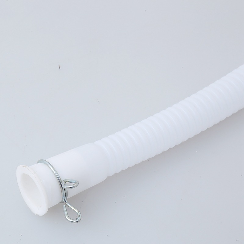 Air conditioner drainage pipe extension pipe, pvc thickened pipe with connecting pipe, outlet pipe, washing machine inlet pipe and outlet pipe Specification drawing