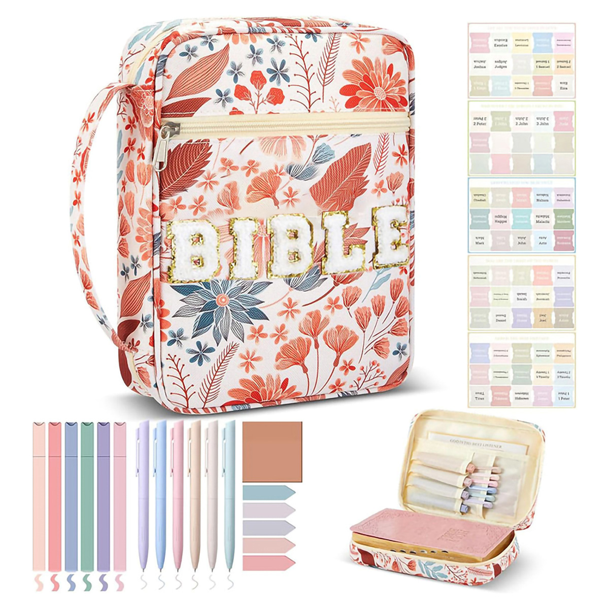 Feihong Cross-border Book Dust-proof Storage Bag, Amazon portable high appearance level handbag, zipper book storage bag full figure