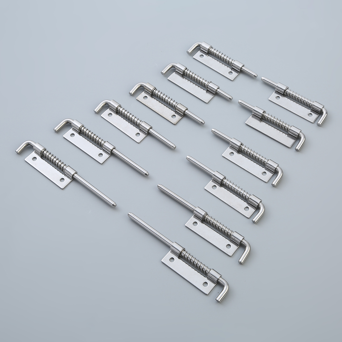 304 stainless steel door and window spring pin cabinet, iron galvanized spring pin door latch, distribution cabinet box, automatic spring pin Item Picture