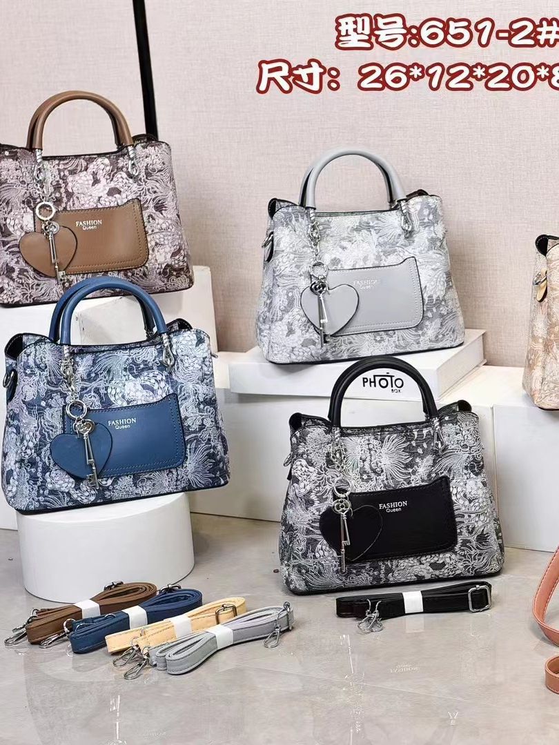 High-end printed women's bag, fashionable single-shoulder bag, new handbag, casual crossbody bag, cross-border versatile mom's bag details Picture