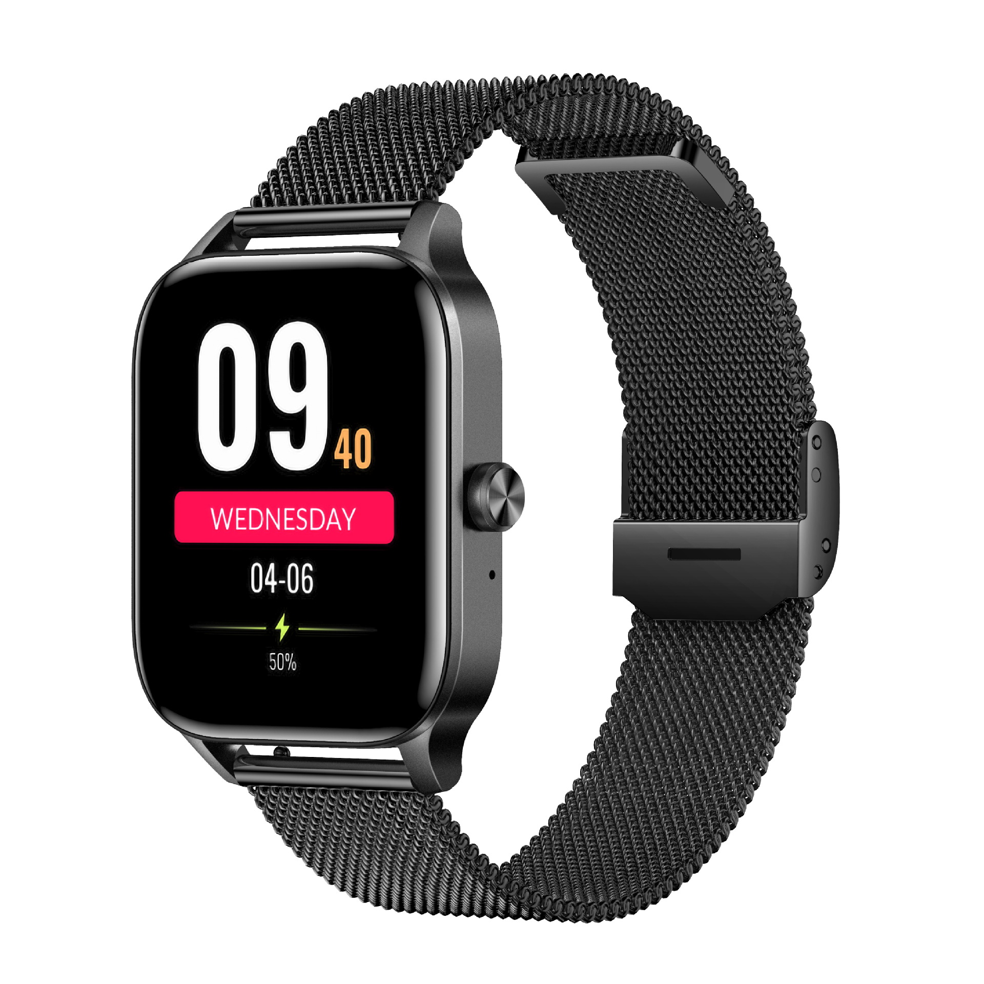 The new cross-border i126 smartwatch features step counting for sports, Bluetooth for calls, factory information alerts, phone monitoring, and heart rate monitoring Item Picture