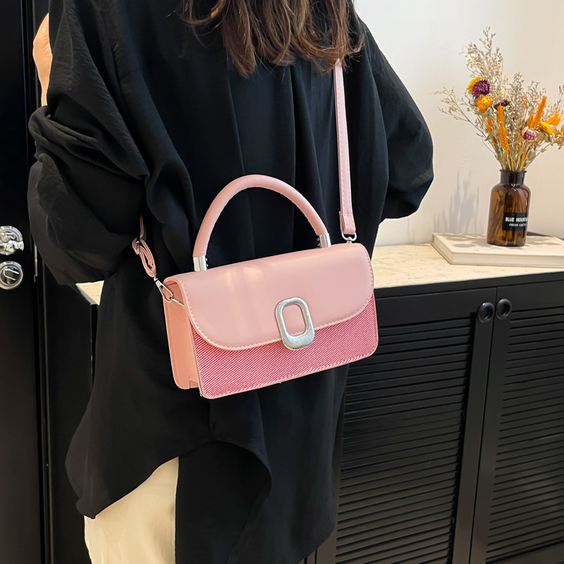 2025 New forest and cute style small bag, women's single-shoulder crossbody bag, stylish and stylish handbag, small square bag Specification drawing