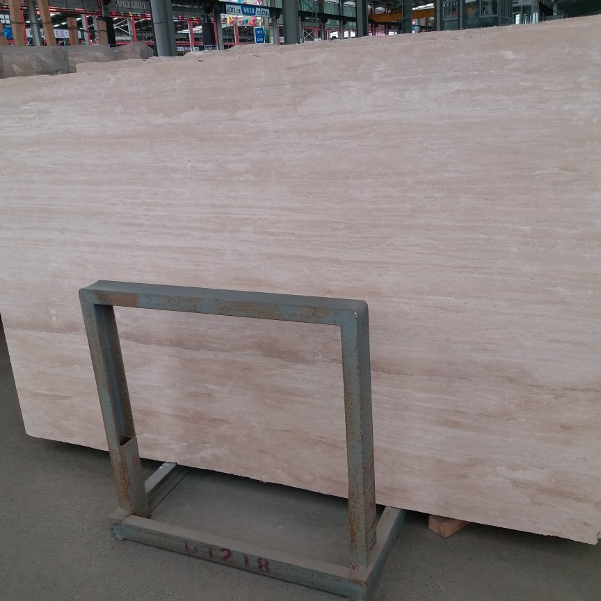 Custom-made natural marble Roman cave stone wall surface, dry-hung stone columns, line window sills, countertop panels, off-white cave stone Specification drawing