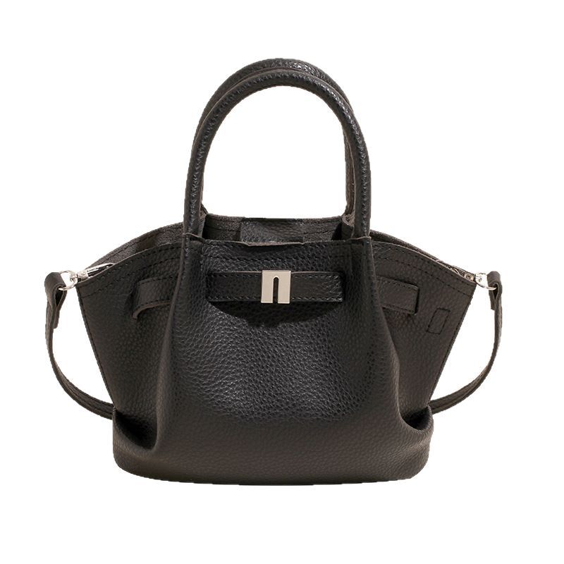 Fashionable and high-end hand-held vegetable basket bag for women 2025, new pleated versatile single-shoulder bag, stylish and light luxury crossbody bag Item Picture