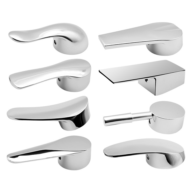 Bathroom, kitchen, washbasin, faucet handle, faucet accessories, shower tub switch, cold and hot turbid water valve, single handle full figure