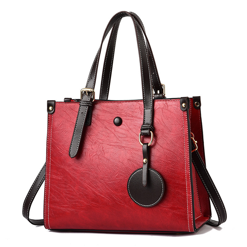 Taizhou PU Women's Bag 2022 New trendy single-shoulder crossbody bag, Texture handbag, fashionable tote bag, women's bag full figure