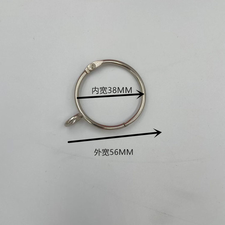 The ironwork open ring stainless steel clamp is easy to disassemble and assemble, with dimensions ranging from 38MM to 50MM details Picture