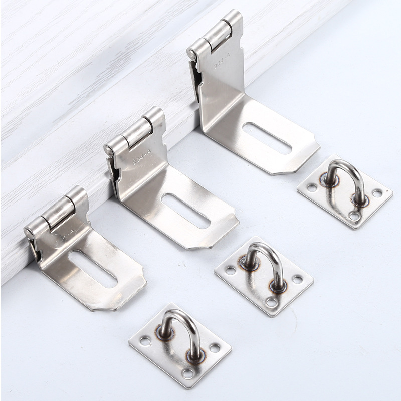 Wholesale 201/304 stainless steel lock, lock plate, drawer, cabinet door, box buckle, 90-degree right-angle thickened Application Scenario