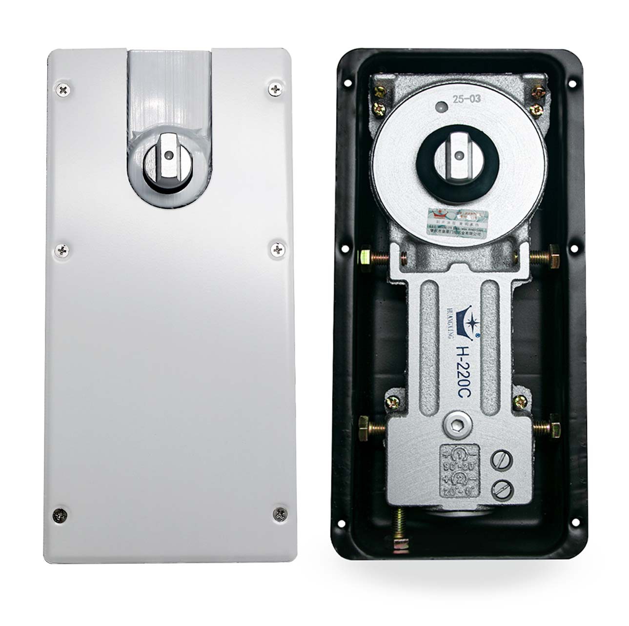 German H-220C glass door floor spring frameless door, frameless door floor spring universal type Item Picture