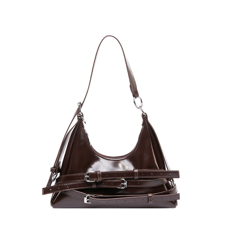French niche, light luxury, high-quality underarm bag for women 2024 new style, casual and versatile with straps, hot girl single-shoulder small bag Item Picture