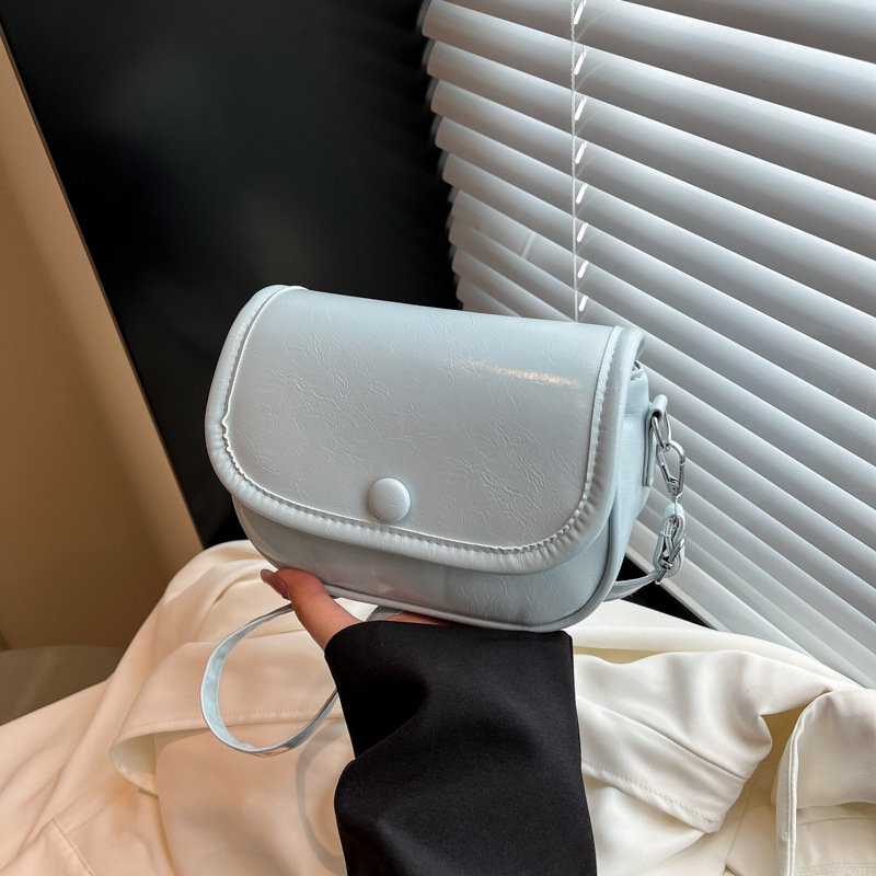 Fresh and fashionable small square bag for women 2025 summer, simple and versatile single-shoulder crossbody women's bag, cross-border trendy small bag full figure