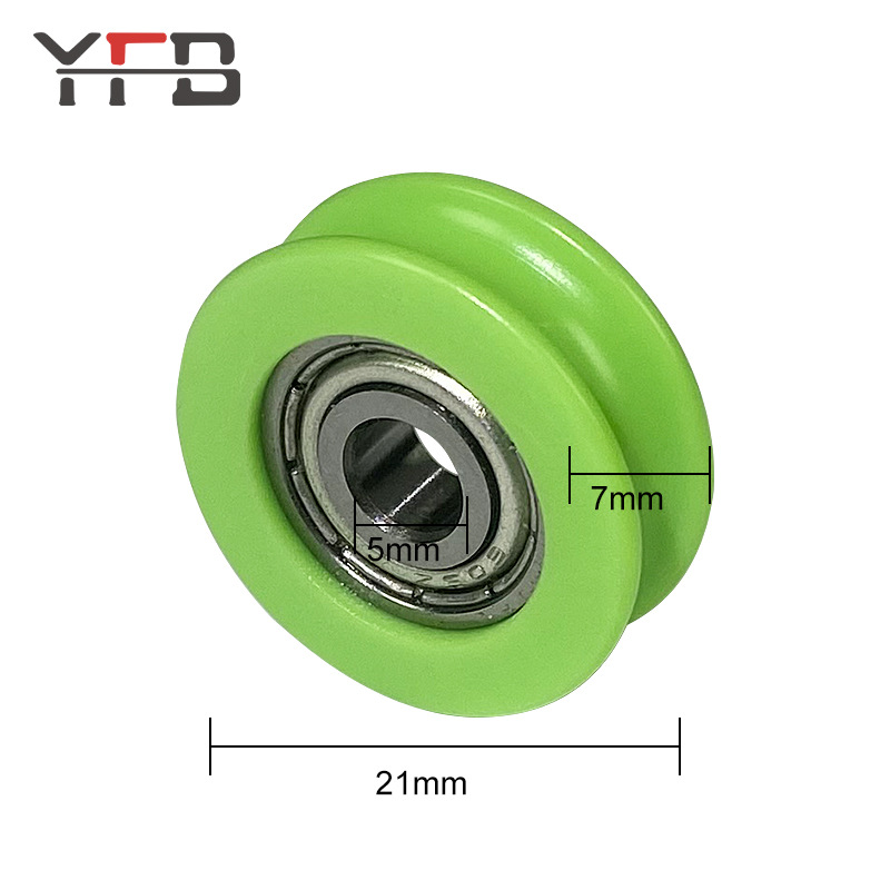 Factory direct sales of non-standard rubber-coated bearing pulleys, door and window pulleys, guide wheels, high-load-bearing and wear-resistant rubber-coated pulleys Application Scenario