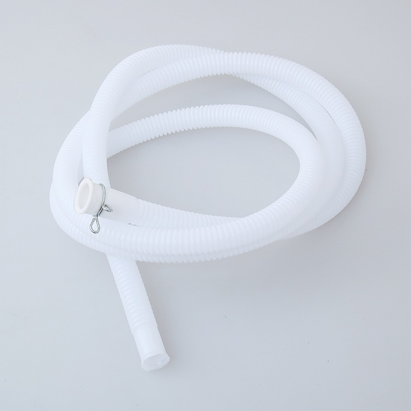Air conditioner drainage pipe extension pipe, pvc thickened pipe with connecting pipe, outlet pipe, washing machine inlet pipe and outlet pipe details Picture