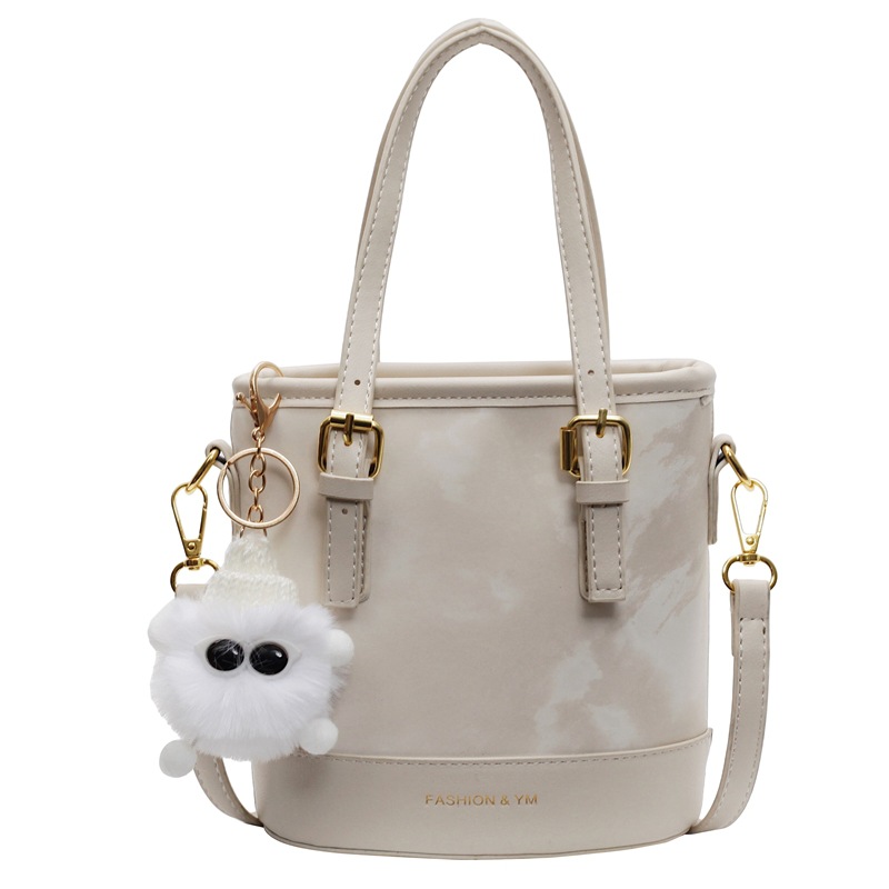 Retro, casual and versatile crossbody bag for women, 2024 new trendy and fashionable single-shoulder bag, high-end hand-held bucket bag Item Picture