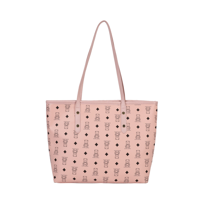 Cross-border large-capacity single-shoulder tote bag 2025 new retro and fashionable large bag, versatile for women's commuting underarm bags Item Picture