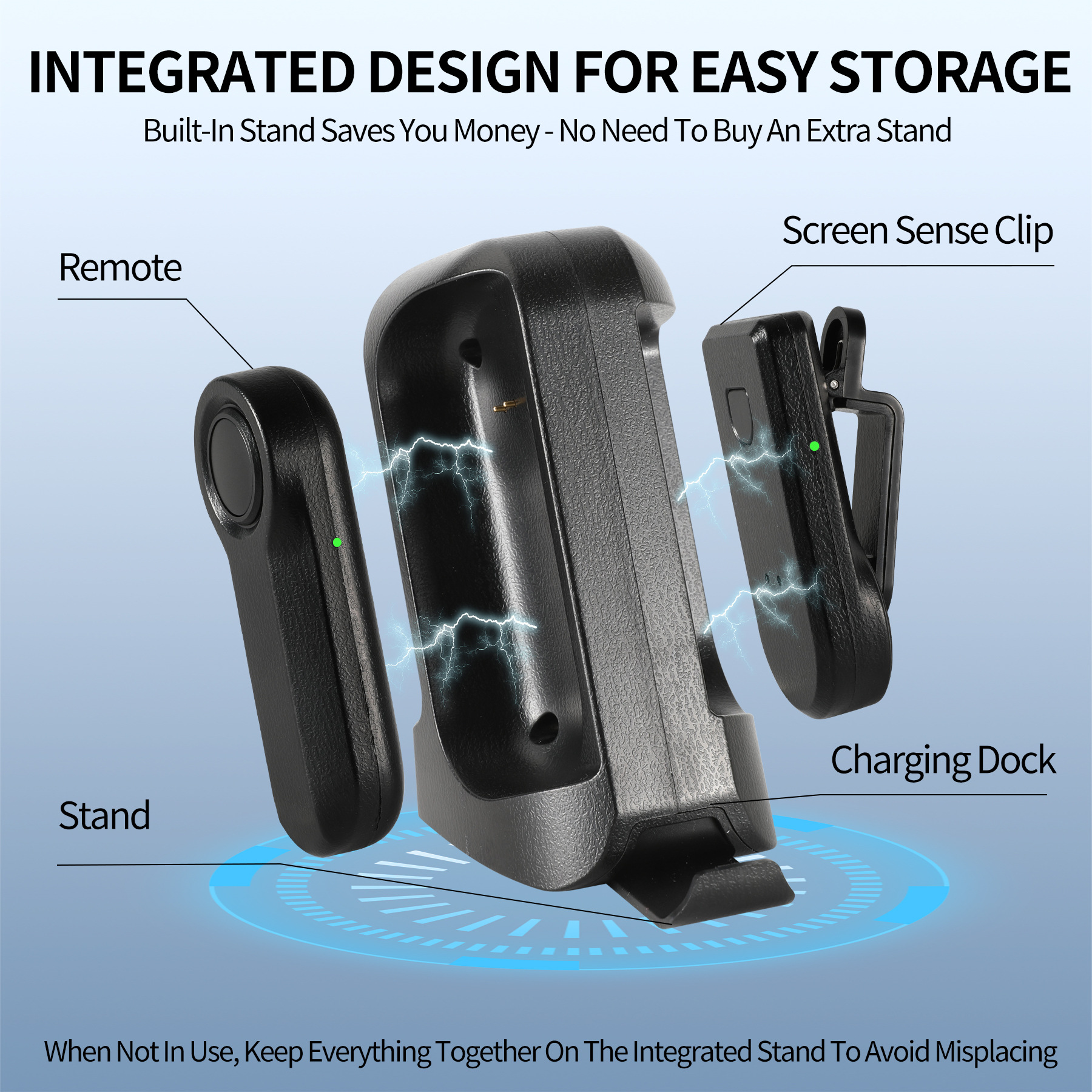 Amazon's new Kindl controller, tablet clip, selfie remote control, lazy Kindel novel page Turner details Picture