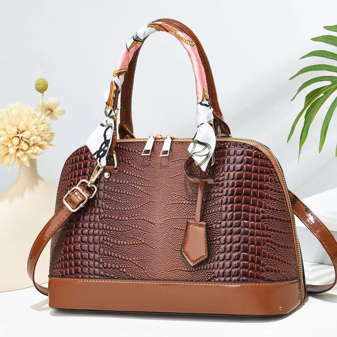 ladies bags 2023 New Style Shell Bag, large-capacity women's handbag, single-shoulder crossbody bag Specification drawing