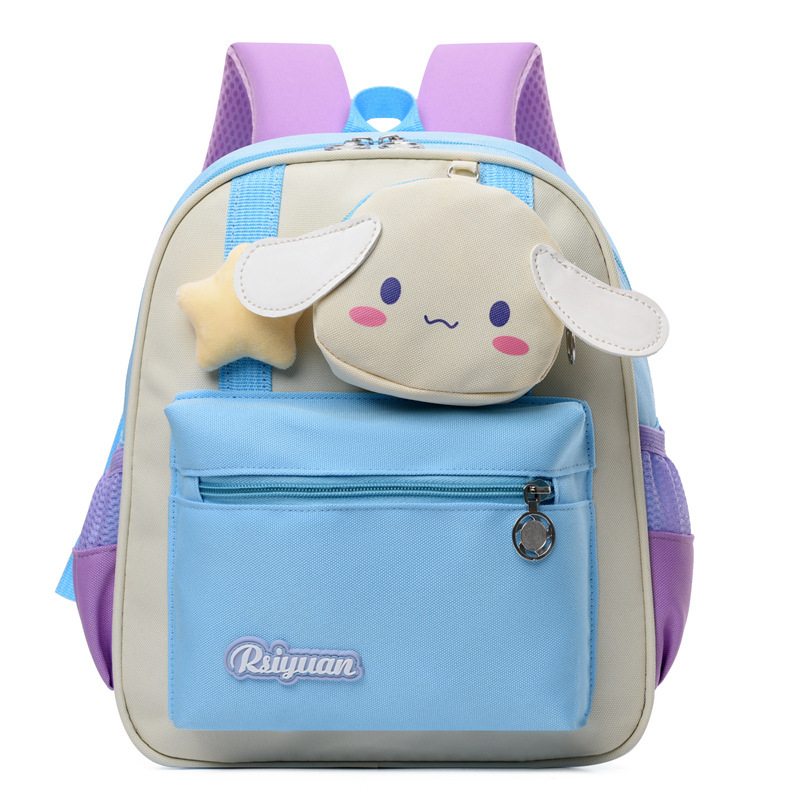 Kindergarten schoolbag for boys, small schoolbag for girls, 3-5 years old, cute cartoon baby backpack, lightweight Item Picture
