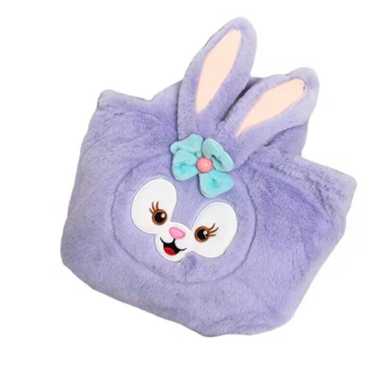 Wholesale of new Japanese plush toy bags, cartoon girl shoulder bags and large-capacity makeup handbags for autumn and winter from the manufacturer Item Picture