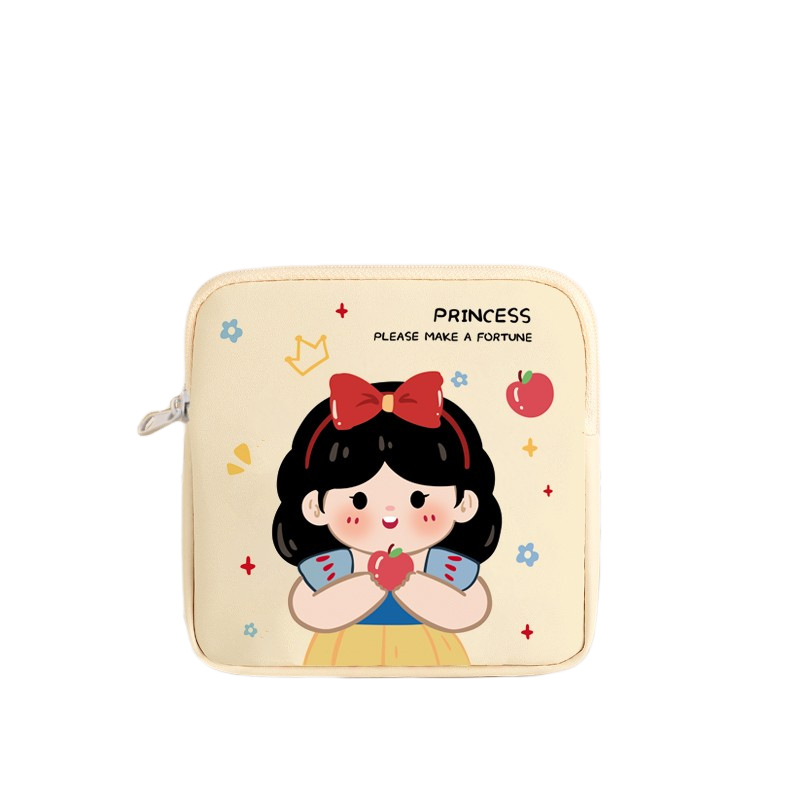Factory direct sales for the back-to-school season: Pearl Girls' portable Sanitary Napkin Storage Bag, simple Sanitary Napkins and Menstrual packs for middle school students Item Picture