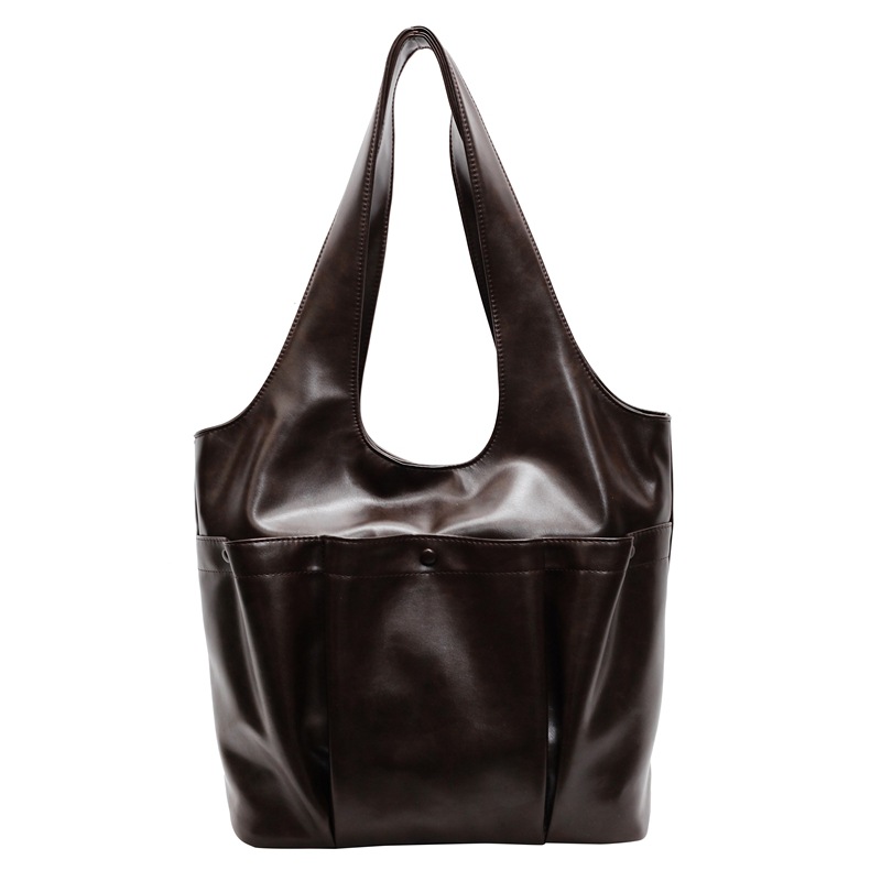 A new 2024 high-end, retro and versatile single-shoulder bag for women, a tote bag for college students Item Picture
