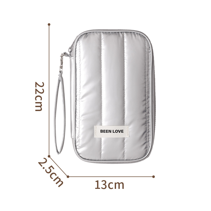 Runhui Xinghui Anti-theft Passport Bag, Cross-border Document bag, card bag, portable coin purse, business trip and boarding passport holder Item Picture