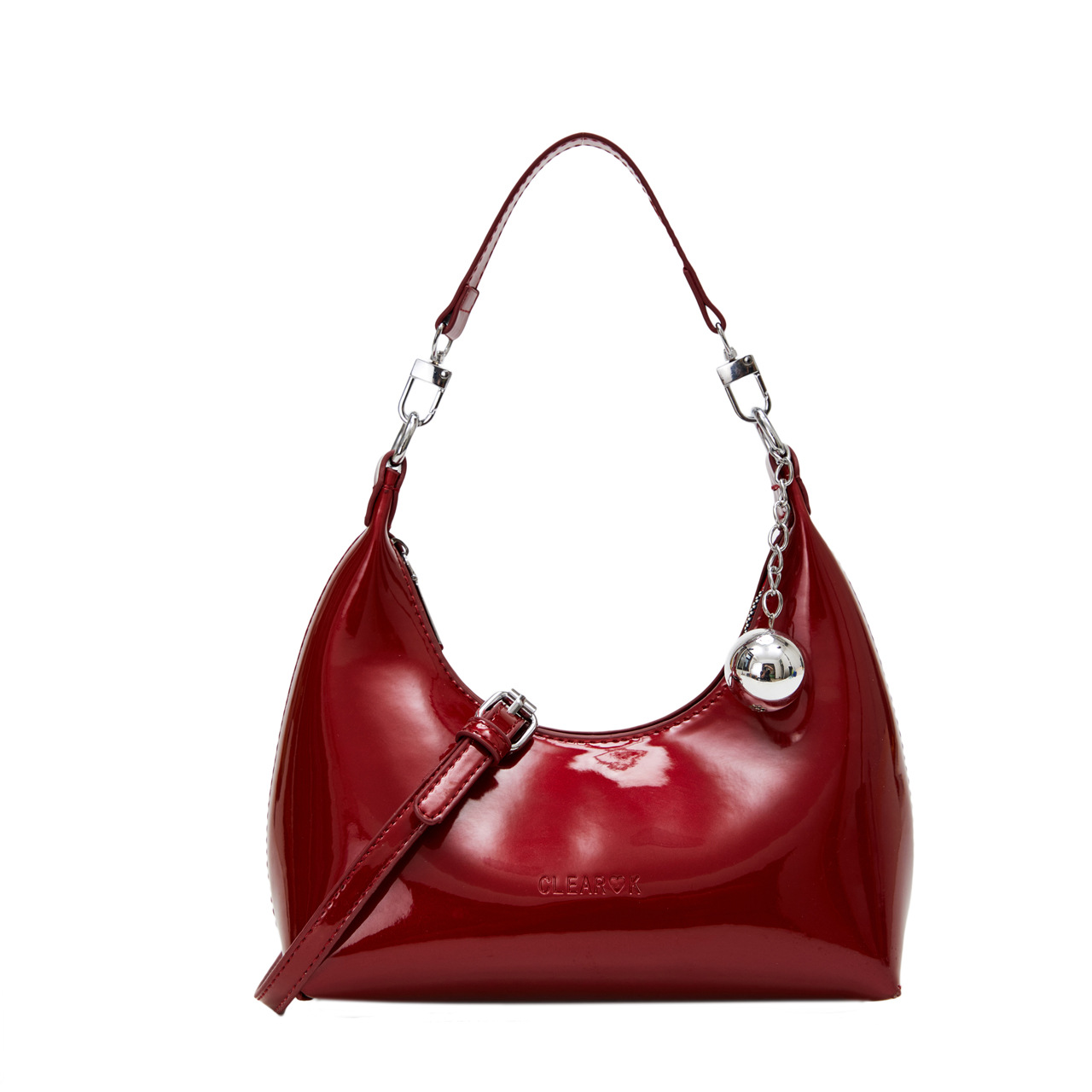 Fashionable dumpling bag for women, Korean style trendy handbag 2025 Summer new style, high-end single-shoulder bag, stylish crossbody bag Item Picture