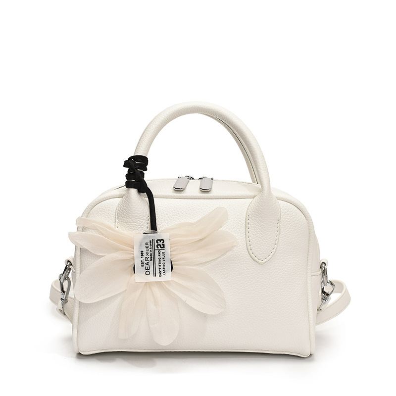 High-end small square bag for women, 2025 new style fashionable crossbody bag, casual hand-carry Boston bowling bag Item Picture