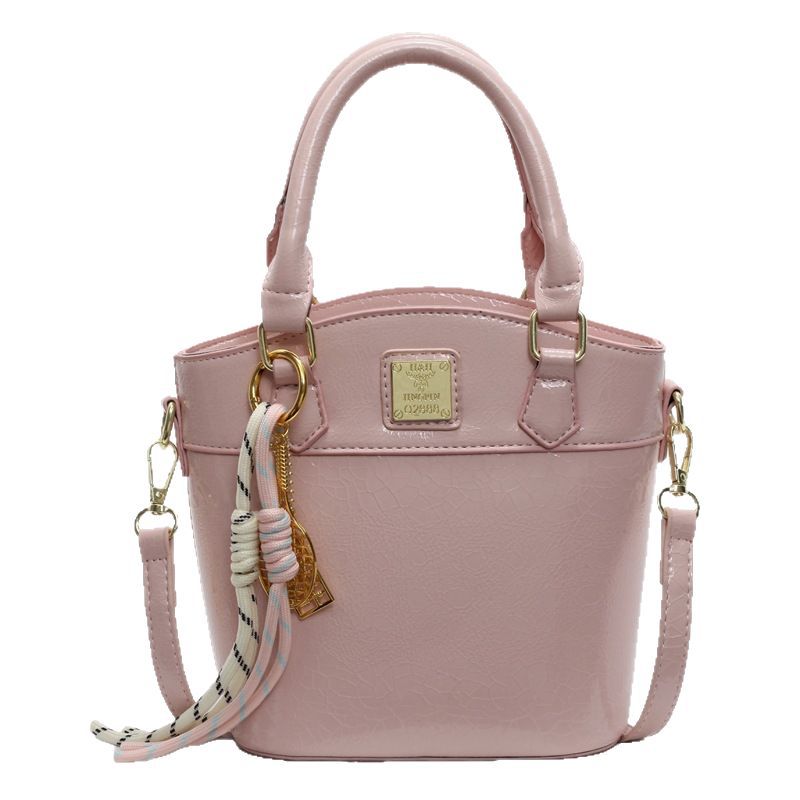 A high-end hand-held small bag for women 2025, a versatile, fashionable and simple bucket bag, a casual single-shoulder crossbody bag Item Picture