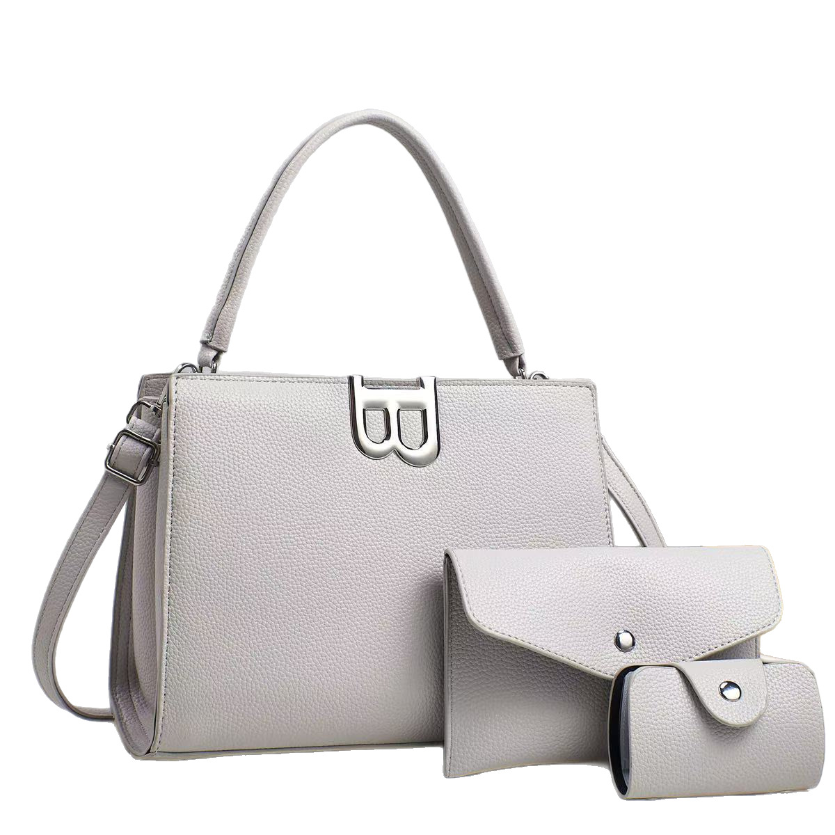 New cross-border women's short wallet for foreign trade 2025, 30% off with lock, anti-theft brush, fashionable zipper, women's wallet Item Picture