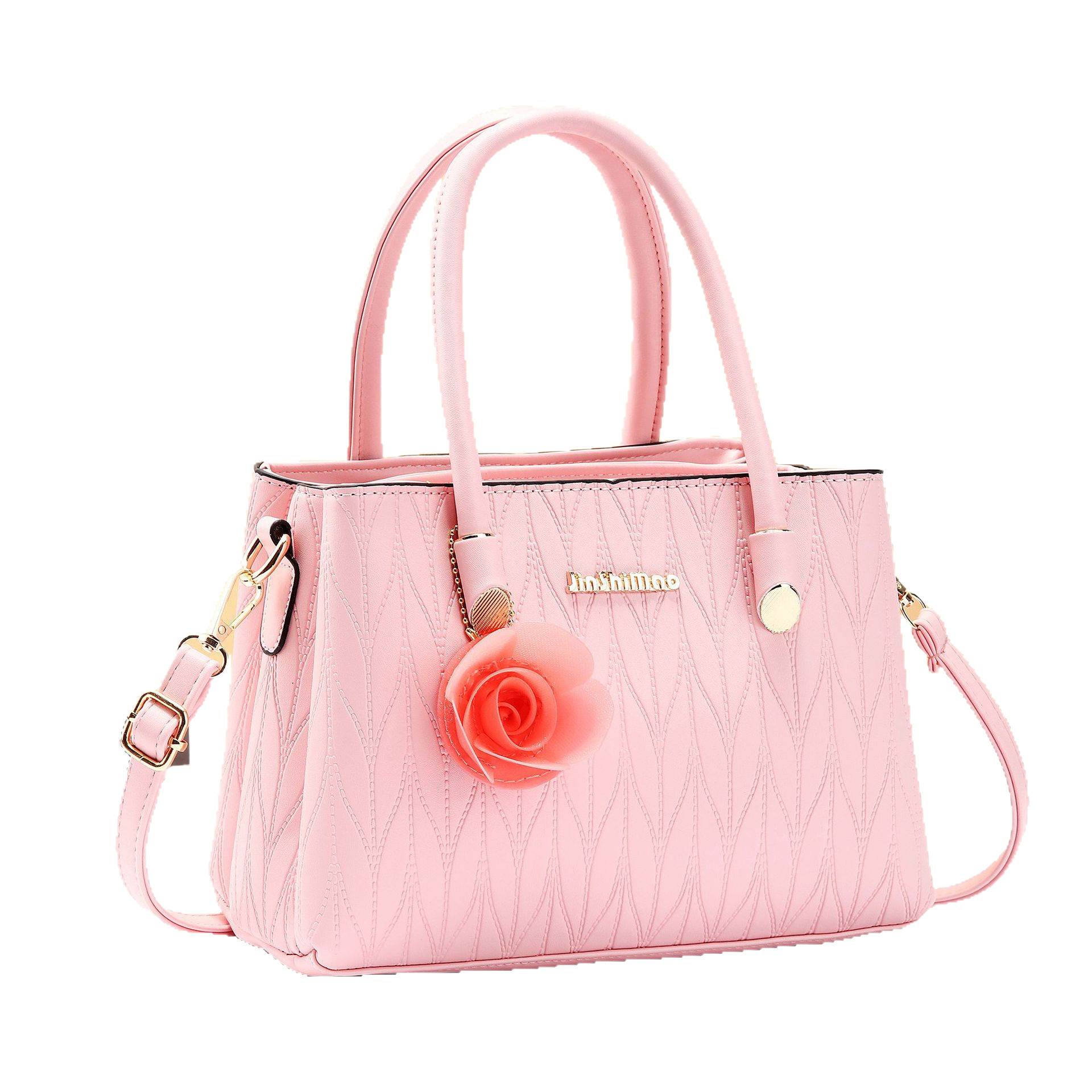 High-quality embossed women's bag 2025 autumn/winter new sewn single-shoulder bag PU women's bag for cross-border export Item Picture
