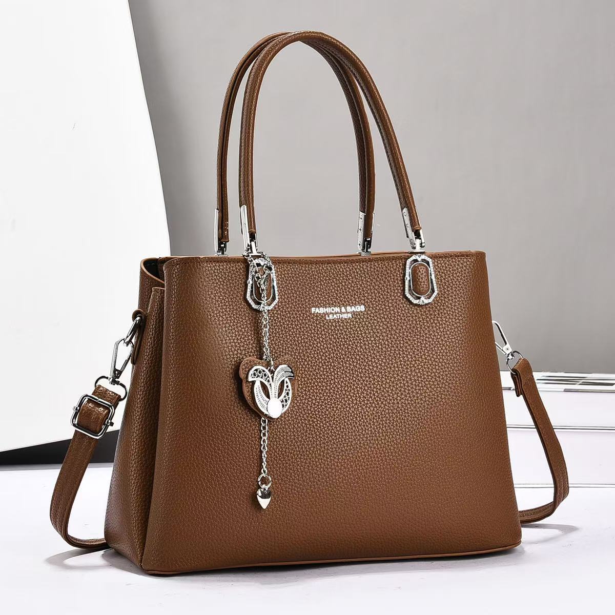 Cross-border 2024 Mom Bag for Women: Fashionable, elegant and trendy, versatile for going out. One-piece delivery service for women's crossbody handbags Specification drawing