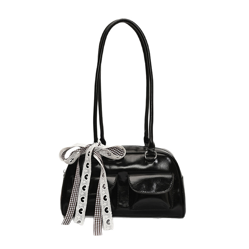 Cross-border high-end, fashionable, large-capacity hand-held underarm bag for women 2025 New style, stylish, multi-pocket, versatile single-shoulder bag Item Picture