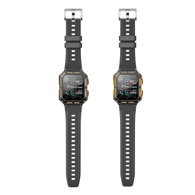 Cross-border outdoor waterproof C20pro smart Bracelet Watch 1.83, step counting for sports, Bluetooth call, heart rate and blood pressure details Picture