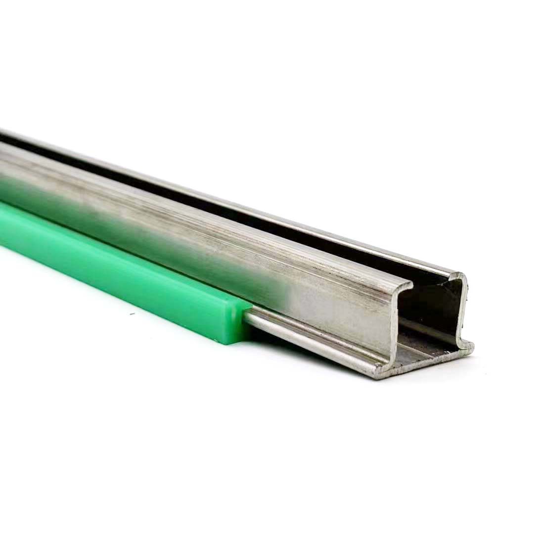 The manufacturer supplies polyethylene chain guide rails, high molecular track wear-resistant strips, and polyethylene chain guide rails details Picture