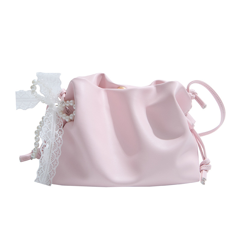 High-end and simple women's bag, Spring 2025 new style single-shoulder underarm bag, niche and fashionable crossbody single-shoulder bag Item Picture