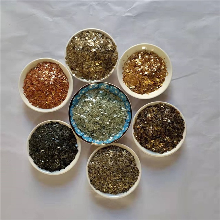 Composite rock chip manufacturers supply exterior wall spray stone-like paint, shell color chips, epoxy floor, true stone paint, and colored mica Specification drawing