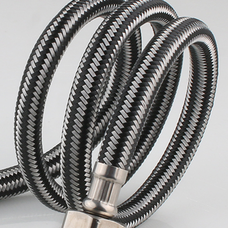 Double-head water heater braided tube explosion-proof 304, rain shower head stainless steel flexible hose, water purifier faucet leak-proof Application Scenario