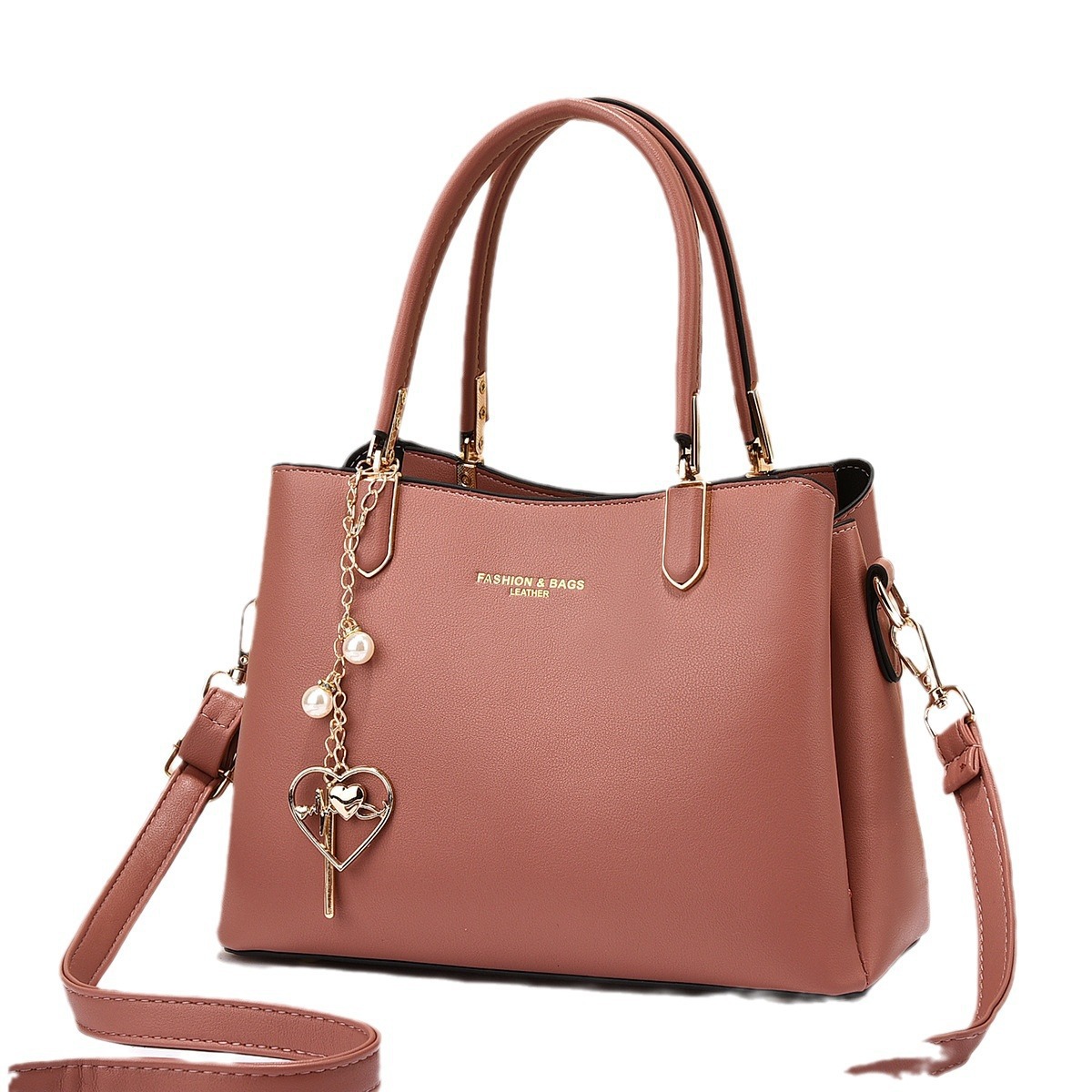 This 2023 new style of handbag is simple, elegant and retro. It's a stylish large-capacity single-shoulder crossbody women's bag for export Item Picture