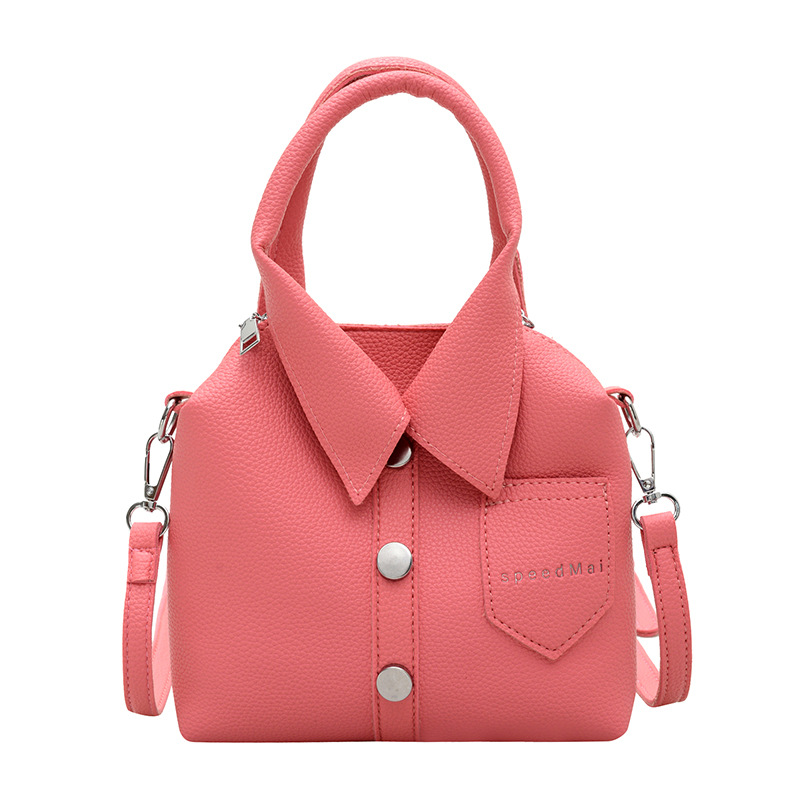 Korean-style niche and individualistic design handbag, a new fashionable and casual shirt bag for women in 2025, a simple and trendy crossbody bag Item Picture