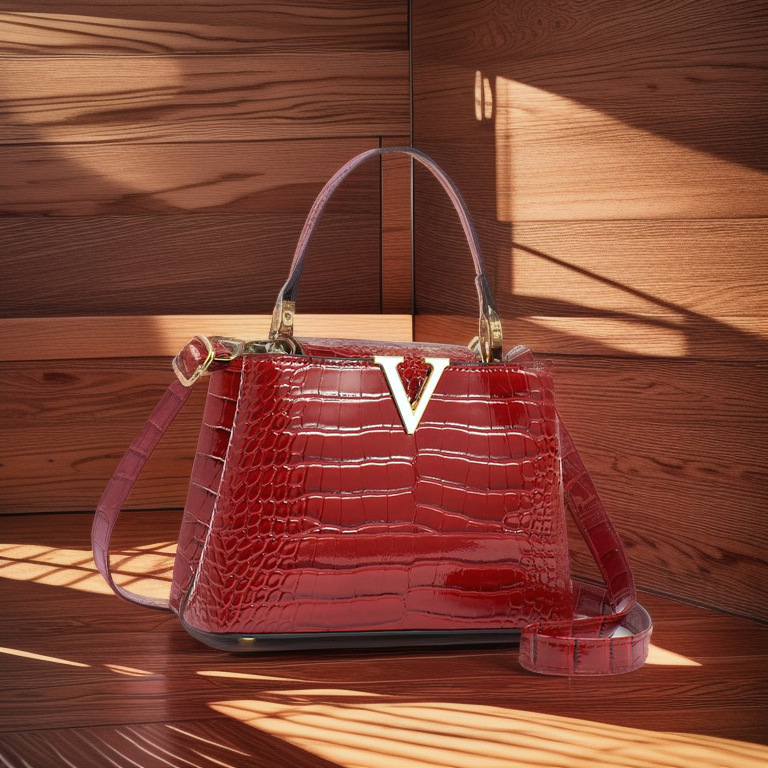 This is a new, niche, fashionable and versatile single-shoulder crossbody bag for women in 2024, featuring high-quality foreign trade stone patterns details Picture